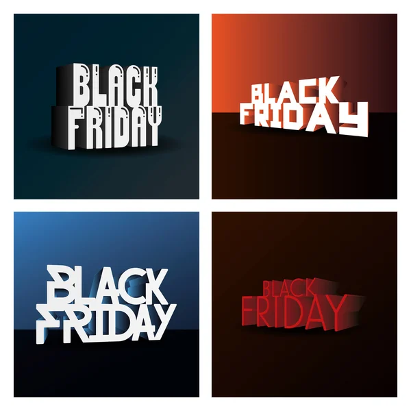 Black friday — Stock Vector