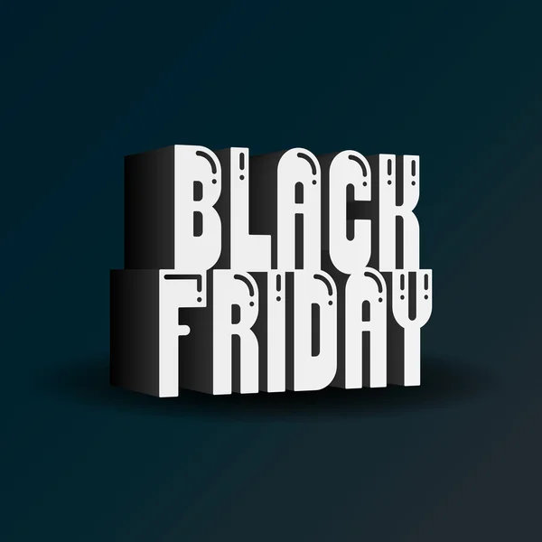 Black friday — Stock Vector