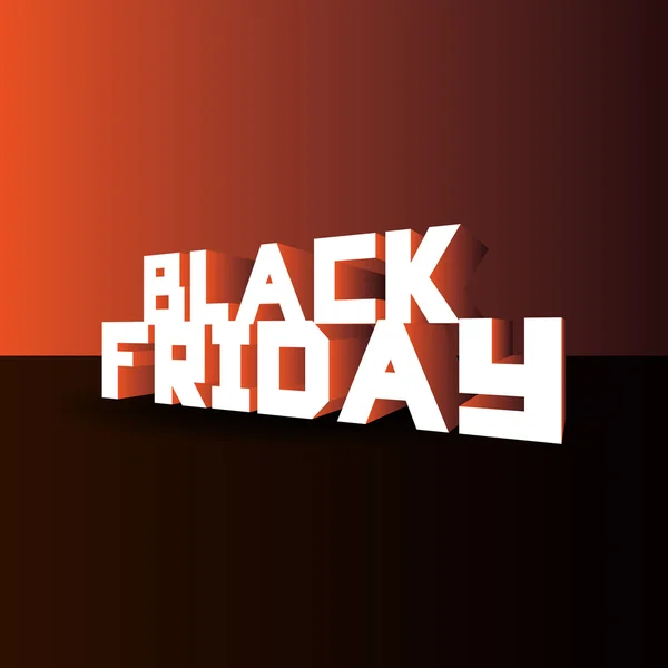 Black friday — Stock Vector