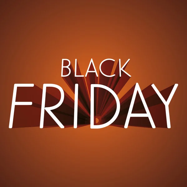 Black friday — Stock Vector