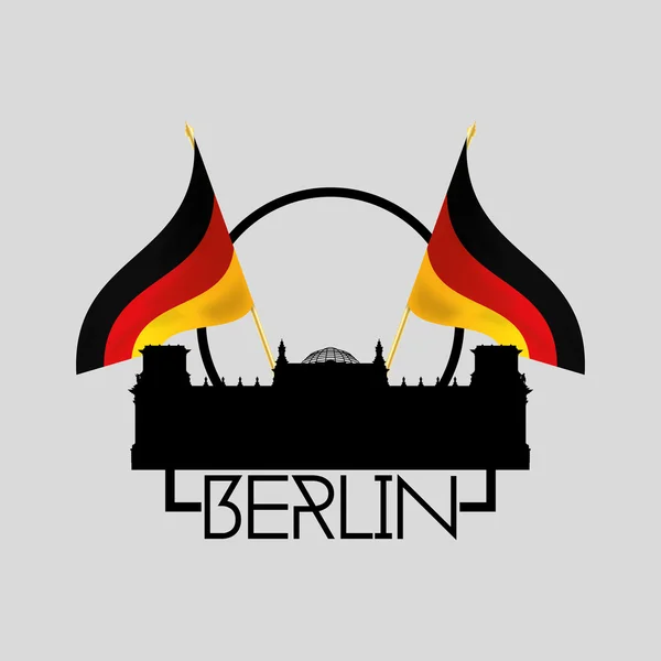 Wektory stockowe: berlin, niemieckie biura podróży, berlin ...