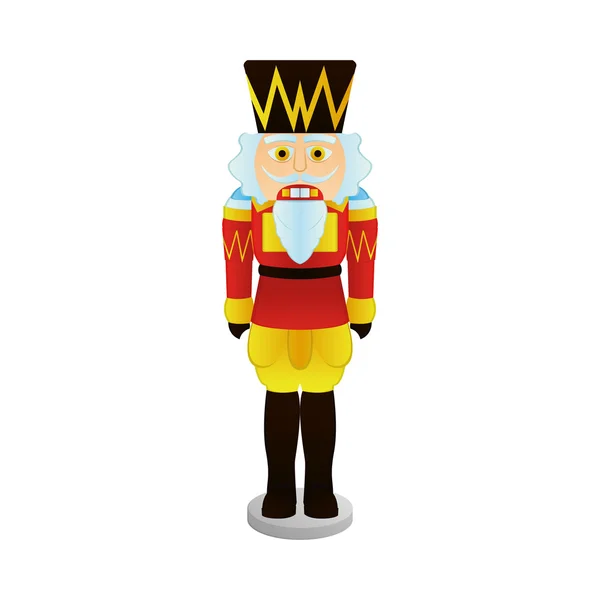 Nutcracker soldier — Stock Vector