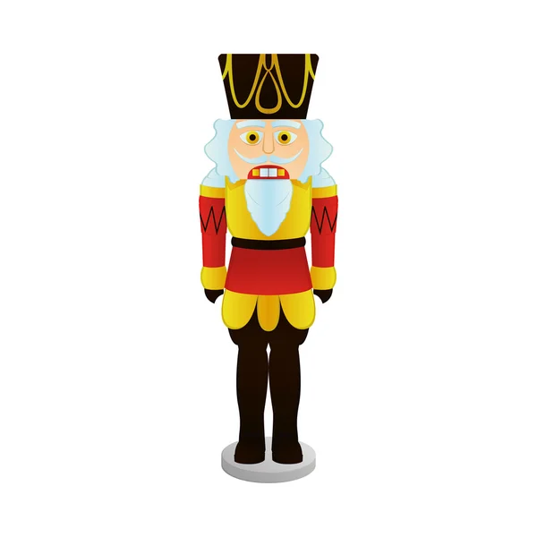 Nutcracker soldier — Stock Vector