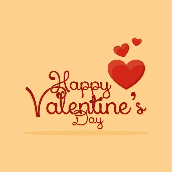 Feliz día de San Valentín — Vector de stock