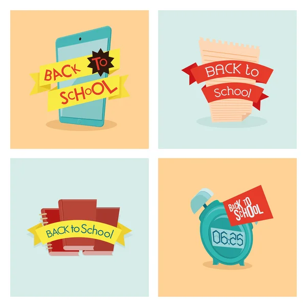 Back to school — Stock Vector