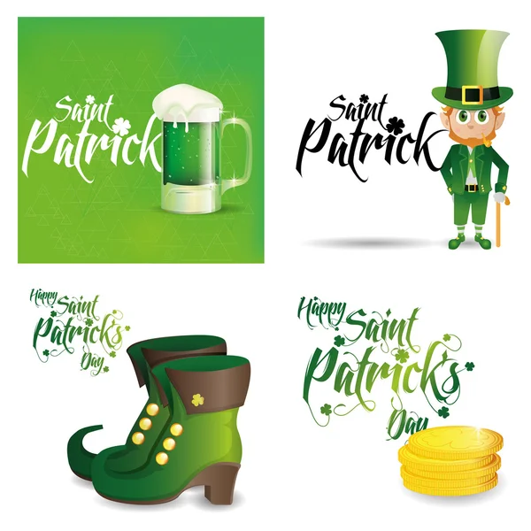 Día de San Patricio — Vector de stock