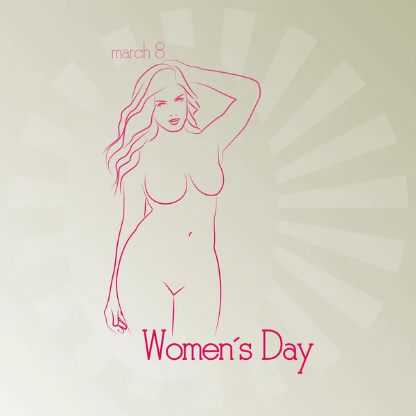 Women's day — Stock Vector