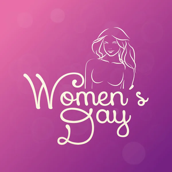 Women's day — Stock Vector