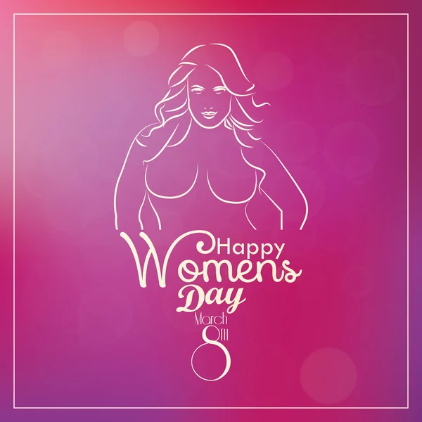 Women's day — Stock Vector