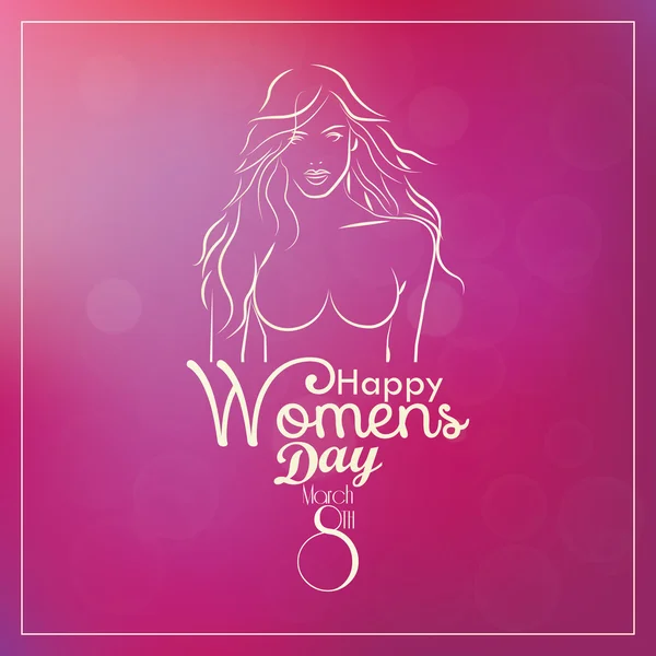 Women's day — Stock Vector