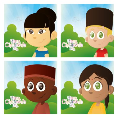 Mutlu çocuk günleri.