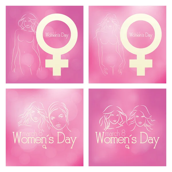 Women's day — Stock Vector