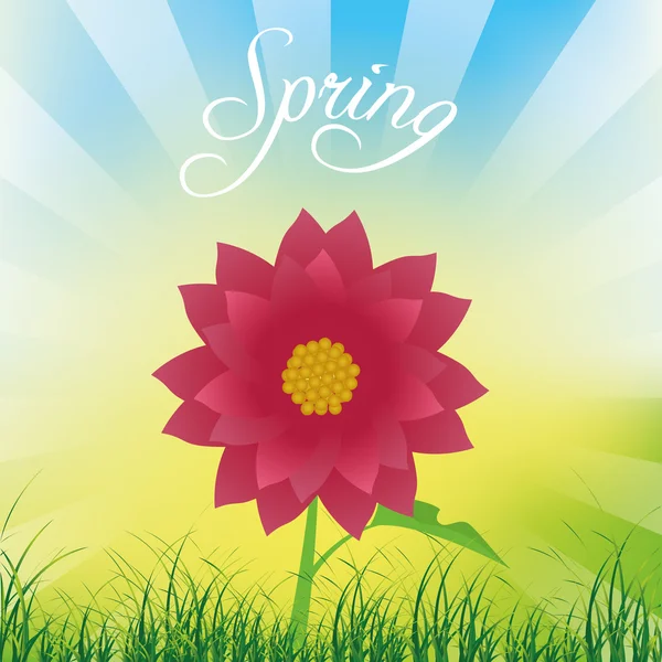 Spring — Stock Vector