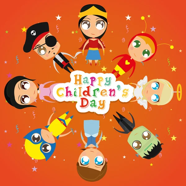 Journée de l'enfant — Image vectorielle