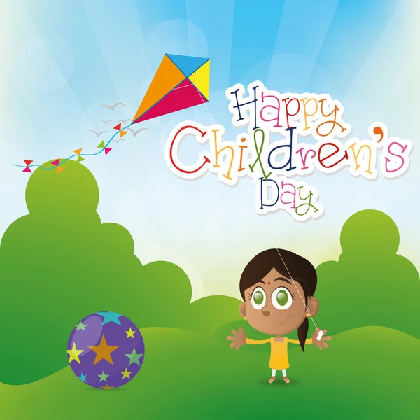 Feliz día de los niños — Archivo Imágenes Vectoriales