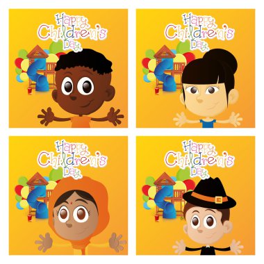 Mutlu çocuk günleri.