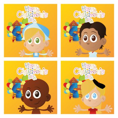 Mutlu çocuk günleri.