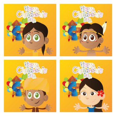 Mutlu çocuk günleri.