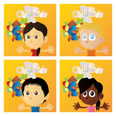 Mutlu çocuk günleri.