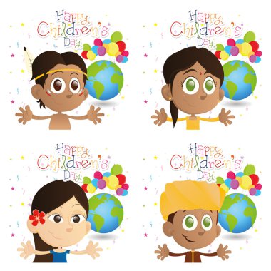 Mutlu çocuk günleri.