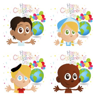 Mutlu çocuk günleri.