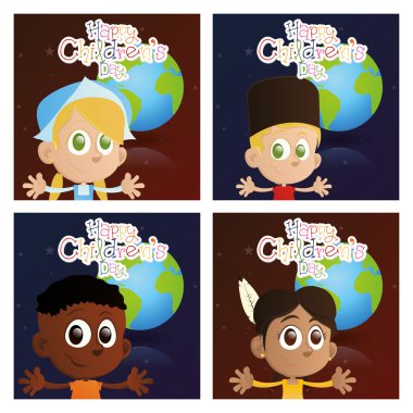 Mutlu çocuk günleri.