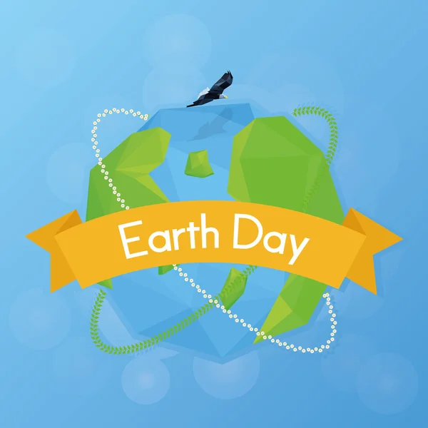 Earth day — Stock Vector