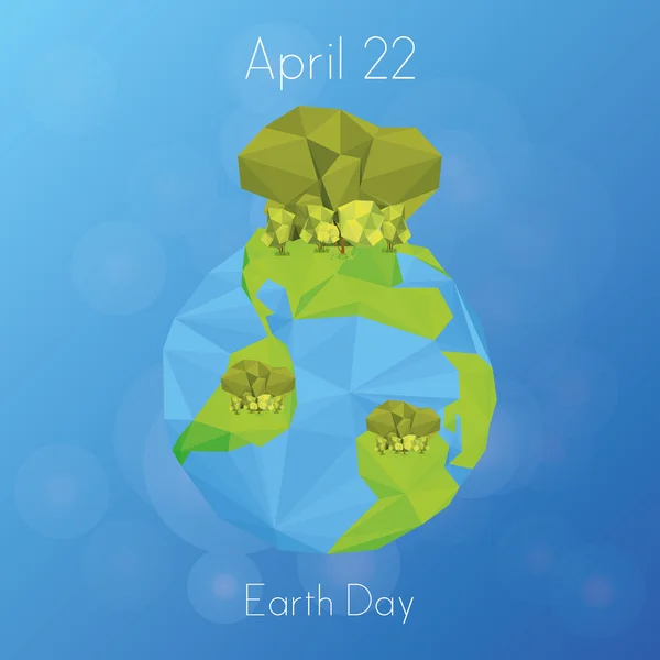 Earth day — Stock Vector