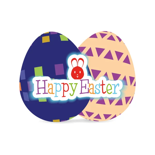 Feliz Pascua — Vector de stock