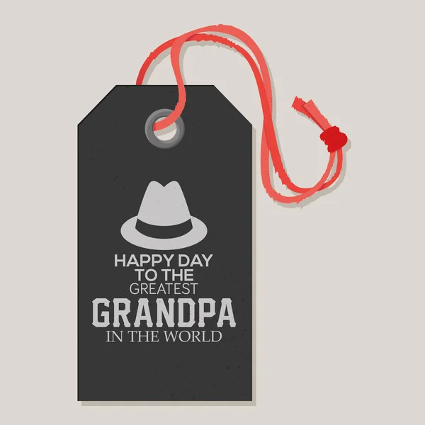 Happy grandparents' day — Stock Vector