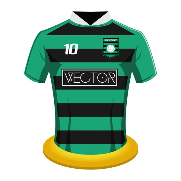 Soccer shirt — Stock Vector