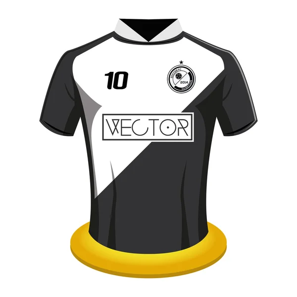 Fotboll shirt — Stock vektor