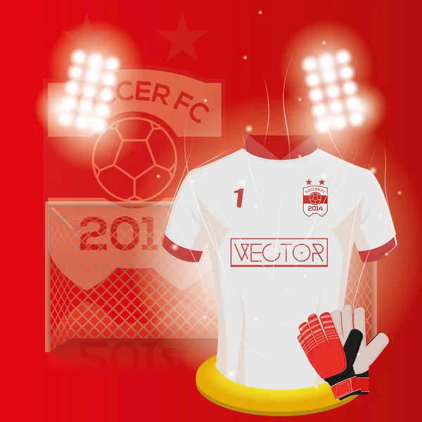 Futebol — Vetor de Stock