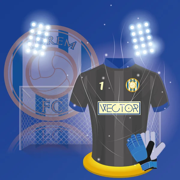 Futebol — Vetor de Stock