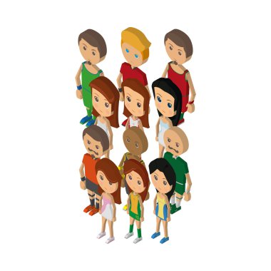 İş Tekdüzen vektör