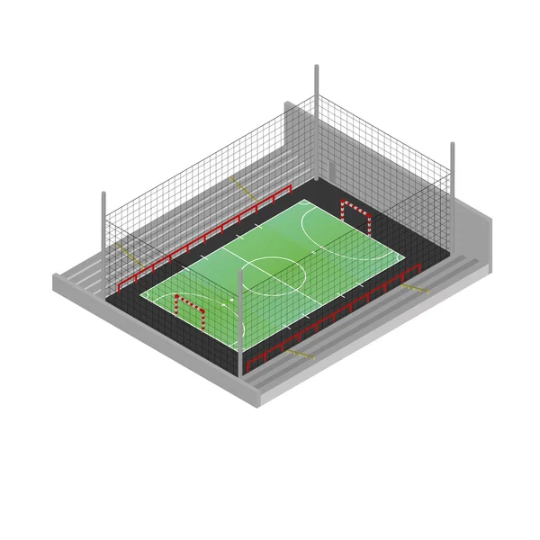 Vecteur de terrain de sport — Image vectorielle