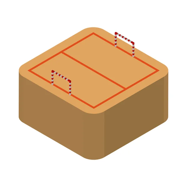 Vecteur de terrain de sport — Image vectorielle