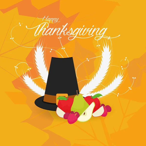 Happy Thanksgiving day — Stock Vector