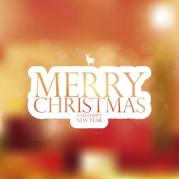 Un joyeux Noël — Image vectorielle