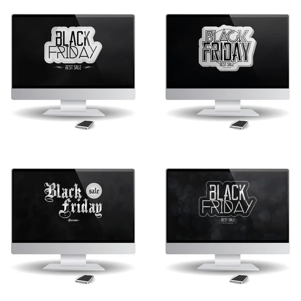 A Black friday — Stock Vector