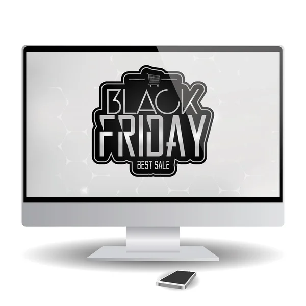 A Black friday — Stock Vector