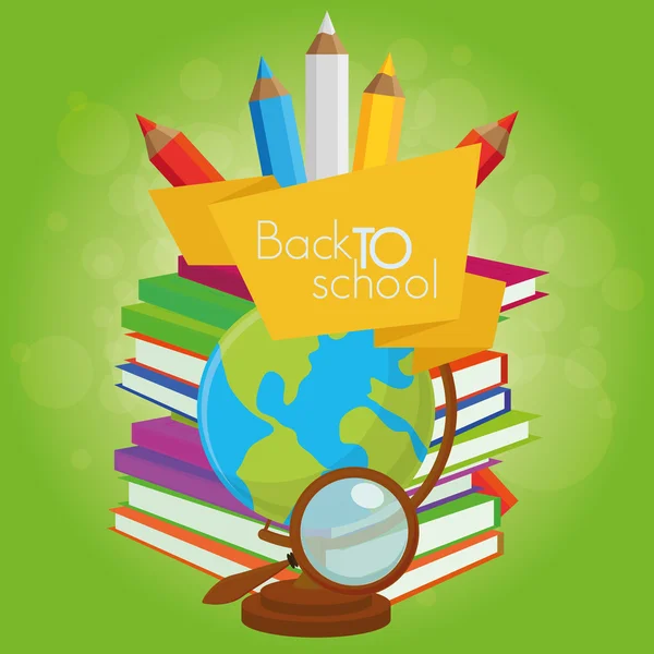 Back to school — Stock Vector