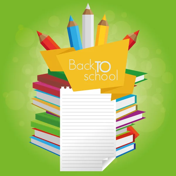 Back to school — Stock Vector