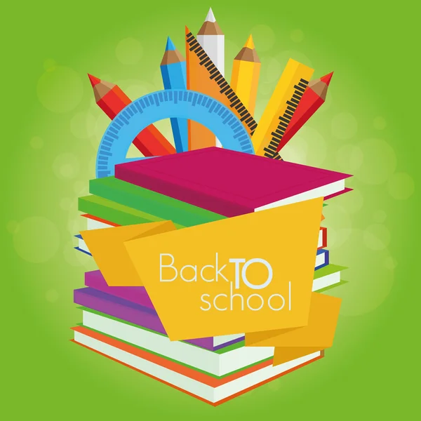 Back to school — Stock Vector