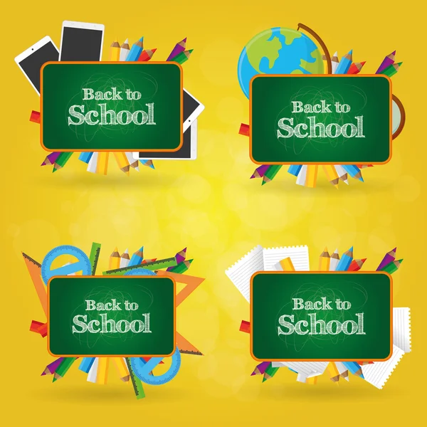 Back to school — Stock Vector