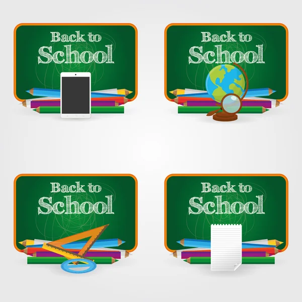 Back to school — Stock Vector