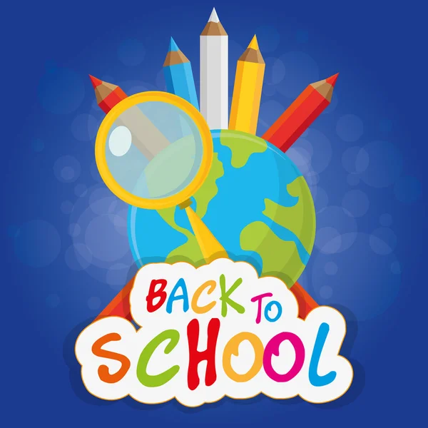 Back to school — Stock Vector