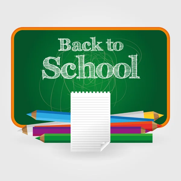 Back to school — Stock Vector