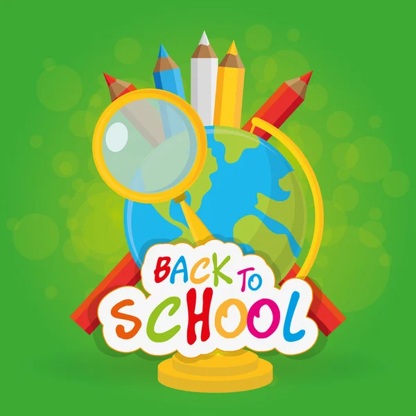 Back to school — Stock Vector