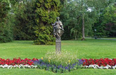 Avusturya 'nın başkenti Graz' da bulunan Stadtpark 'taki Stadtpark' ta Avusturya 'yı temsil eden heykel..